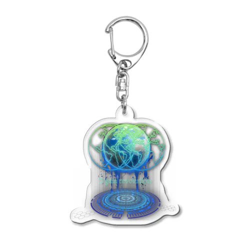 D’gaia revolution 覚醒 Acrylic Key Chain