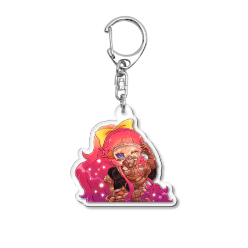 モルモット探し Acrylic Key Chain