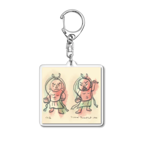 ゆる仏画「仁王」 Acrylic Key Chain