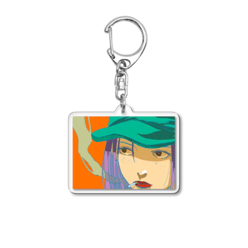 tobacco Acrylic Key Chain