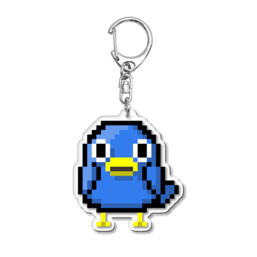 【大サイズ】幸せの青い何かってもんじゃねぇゾ Acrylic Key Chain