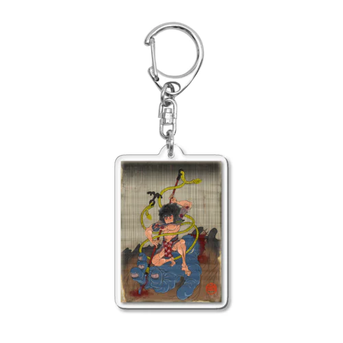 "武者絵" 3-#1 Acrylic Key Chain