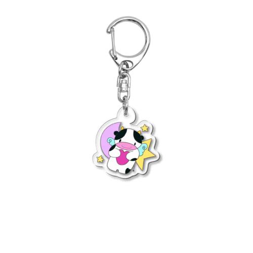 ゆめふわうーさん Acrylic Key Chain