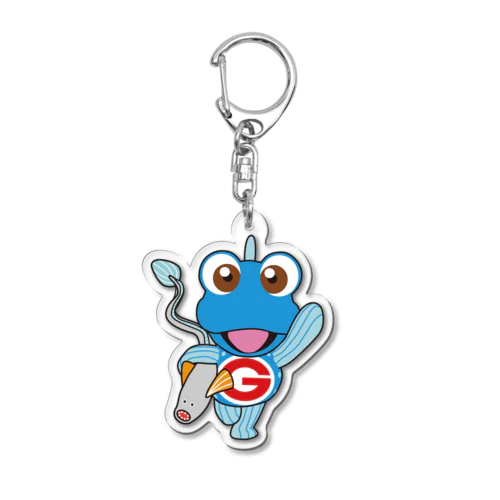 ランニングガタゴロウ Acrylic Key Chain