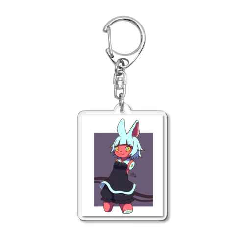 イロうさぎ Acrylic Key Chain