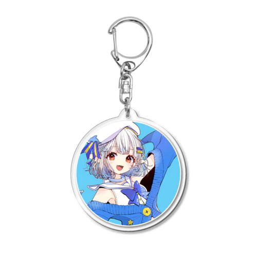 細波いるかグッズ 01 Acrylic Key Chain