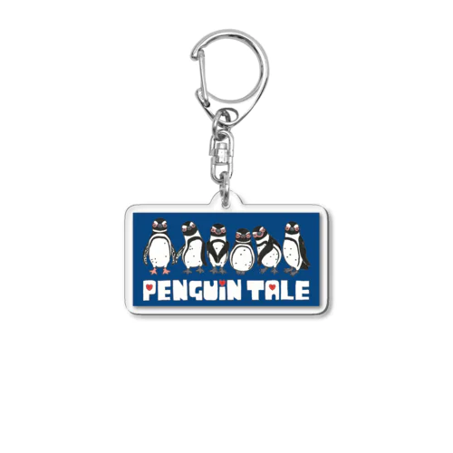 penguin tale navyblue version② アクリルキーホルダー