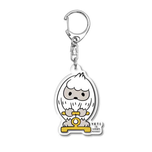 はいきんりょくチェック*st Acrylic Key Chain