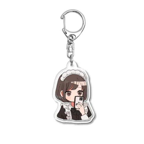 自撮りメイド Acrylic Key Chain