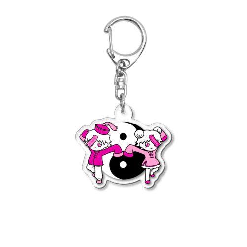 双子キョンシー Acrylic Key Chain