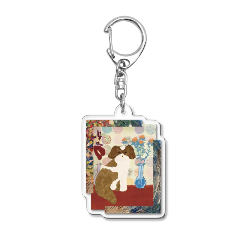 Autumn momo Acrylic Key Chain