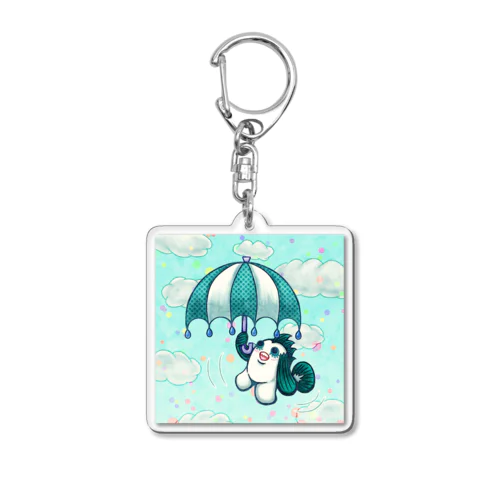 魚人ちゃん(かさ) Acrylic Key Chain