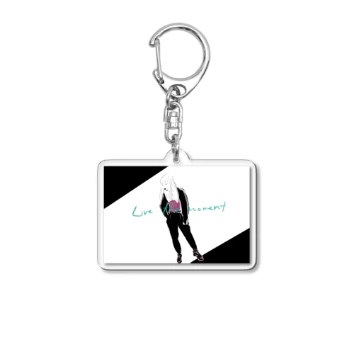 負けないガール Acrylic Key Chain