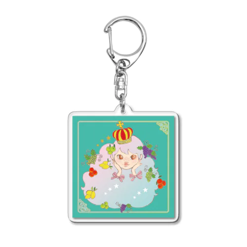 fruits girl Acrylic Key Chain