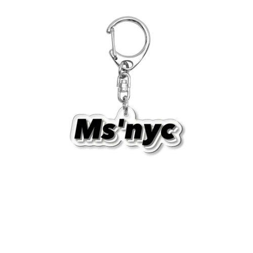 Ms'nyc Acrylic Key Chain