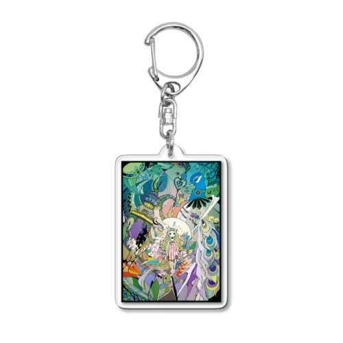 彩られた世界 Acrylic Key Chain