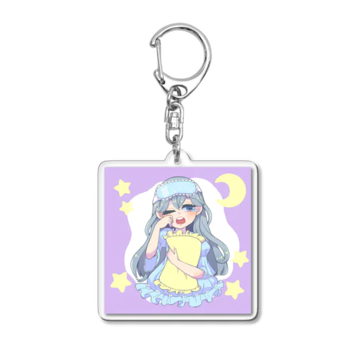 ねむい Acrylic Key Chain