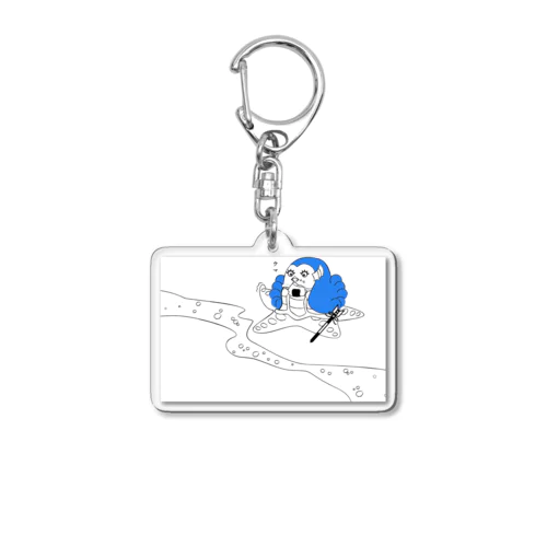 破魔矢アマビエ 『ウマ』 Acrylic Key Chain