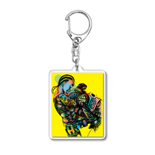 膝 Acrylic Key Chain