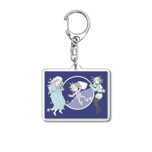 おやすみメデューサ Acrylic Key Chain