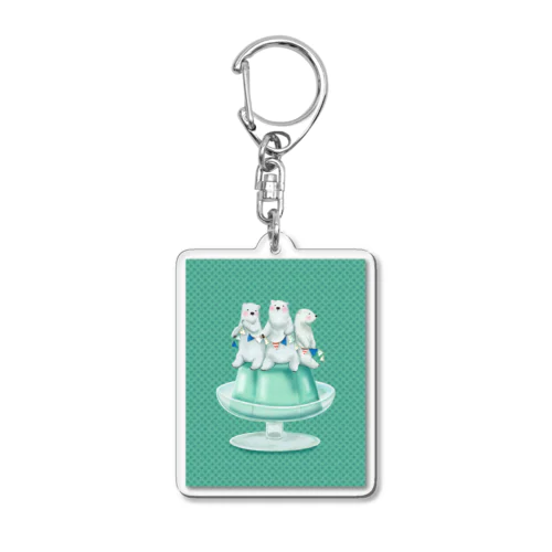 シロクマ Acrylic Key Chain