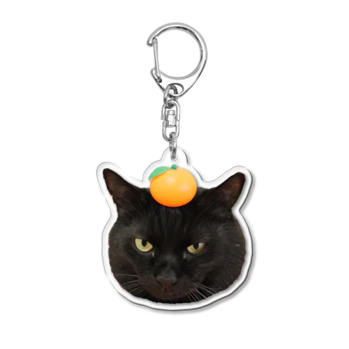 みかん猫 Acrylic Key Chain