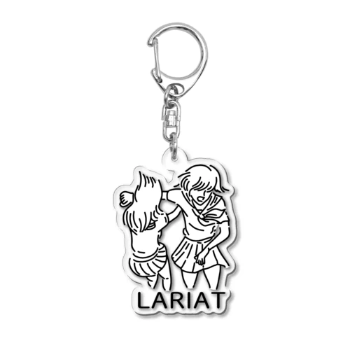 女子高生ラリアット Acrylic Key Chain