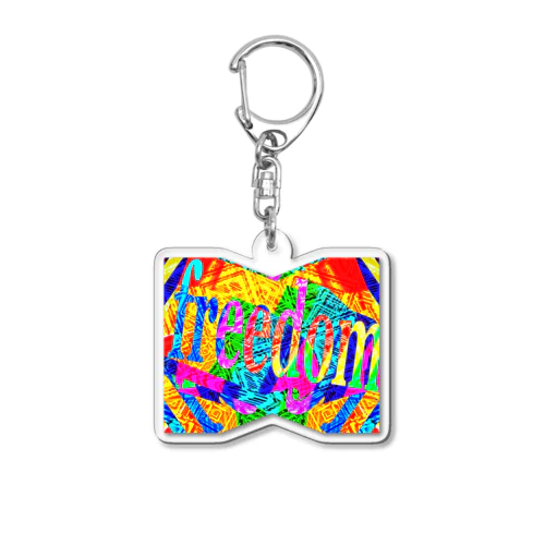 フリーダム！freedom！ Acrylic Key Chain