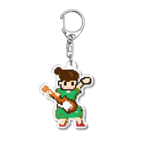 ドット絵さっちゃん Acrylic Key Chain