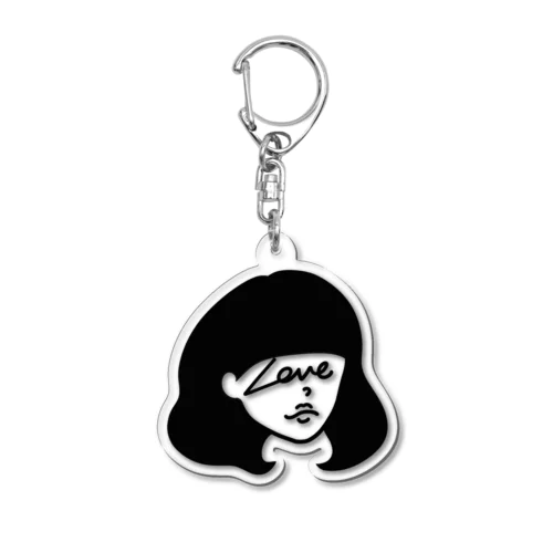 ラヴ子 Acrylic Key Chain