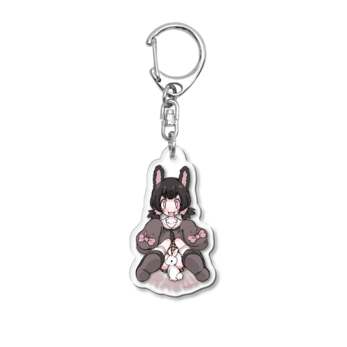 うさぎのこ Acrylic Key Chain