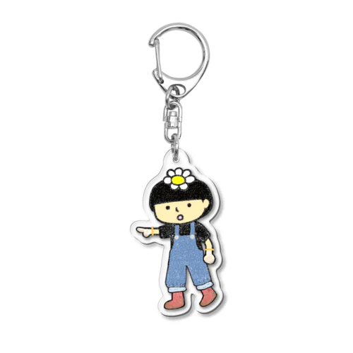 お花を探して Acrylic Key Chain