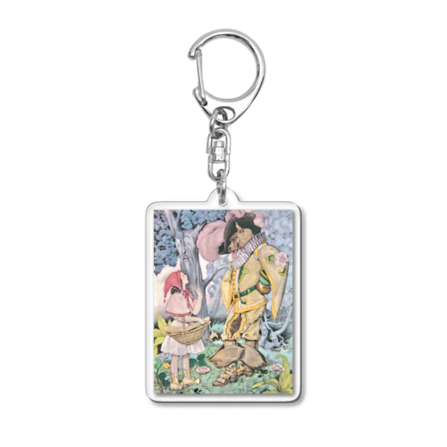 ウンベルト・ブルネレスキ『ペロー童話集』より  Acrylic Key Chain