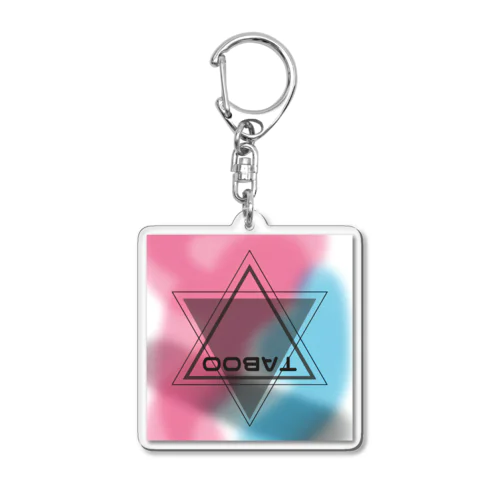 TABBO. Acrylic Key Chain