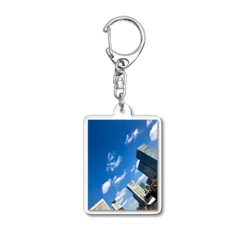 都会の青空２。 Acrylic Key Chain