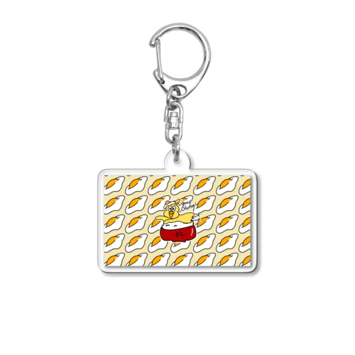 Good Ofuton color  Acrylic Key Chain