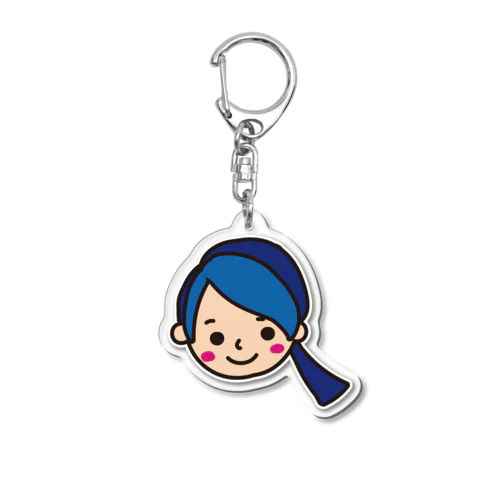 大 ルリ【非公認】八王子のゆるキャラ Acrylic Key Chain