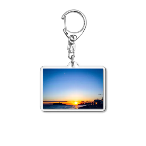 Sunset湘南（七里ヶ浜） Acrylic Key Chain