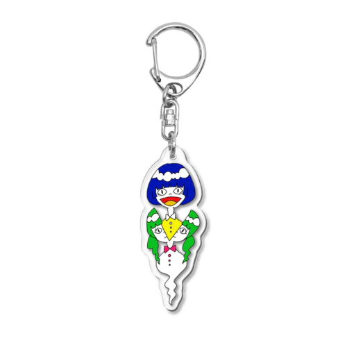 パッカンガール1 Acrylic Key Chain