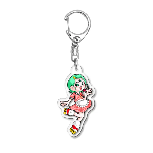 多眼チャン Acrylic Key Chain