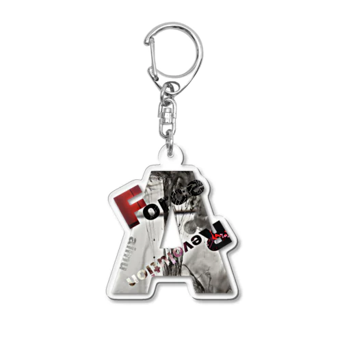 Aimu force revolution のA Acrylic Key Chain