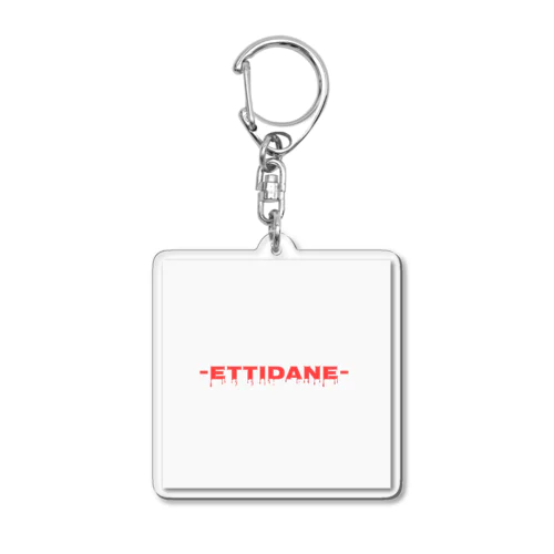 -ETTIDANE- Acrylic Key Chain