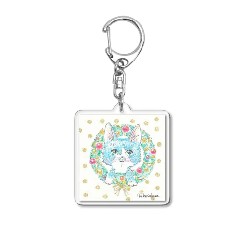 ハチワレくん Acrylic Key Chain