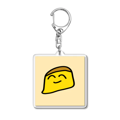 プリン Acrylic Key Chain