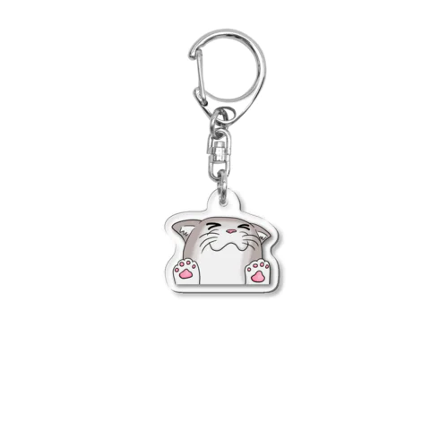 媚びるトモキャット Acrylic Key Chain