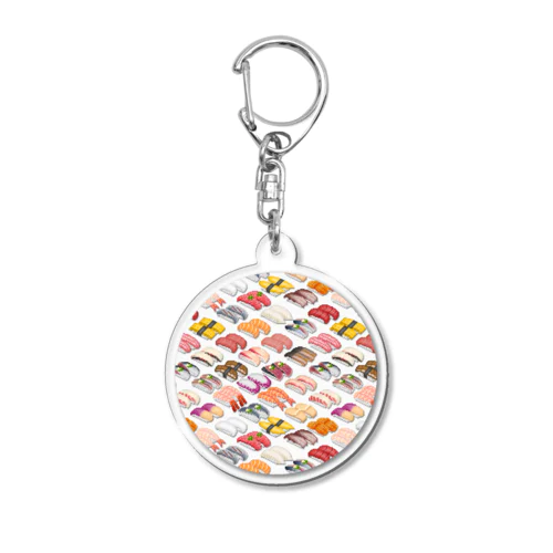 SUSHI_3RW_ST Acrylic Key Chain