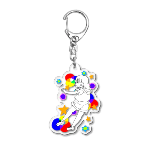 色の無い君に Acrylic Key Chain