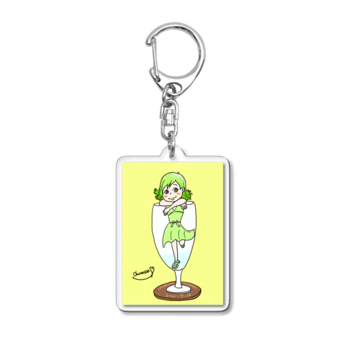 フリルレタスのちゅらさん Acrylic Key Chain