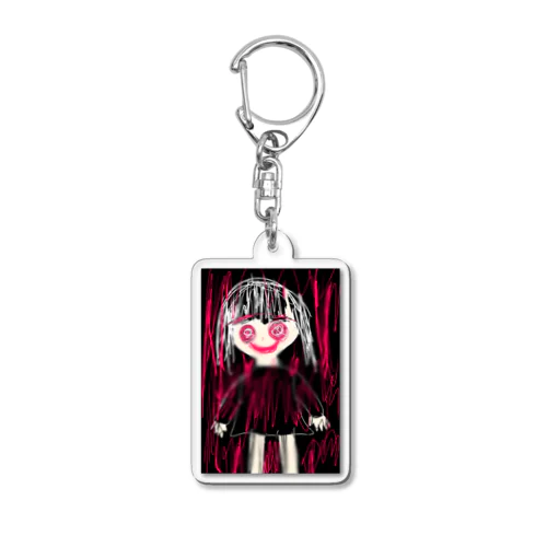 病んでます 女の子 Acrylic Key Chain