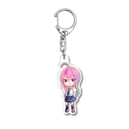 mini彩(水彩) Acrylic Key Chain